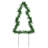 The Holiday Aisle® Christmas Light Decorations With Spikes 3 Pcs Tree 50 Leds 11.8"