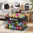 Indestructible Large Dog Toy Basket, Chew-Proof Medium Toy Bin For Dogs, Pet Toy Bin Dog Metal Basket For Toys, Puppy Toy Storage Organizer Blankets, Toy Box For Living Room Area-1484300818