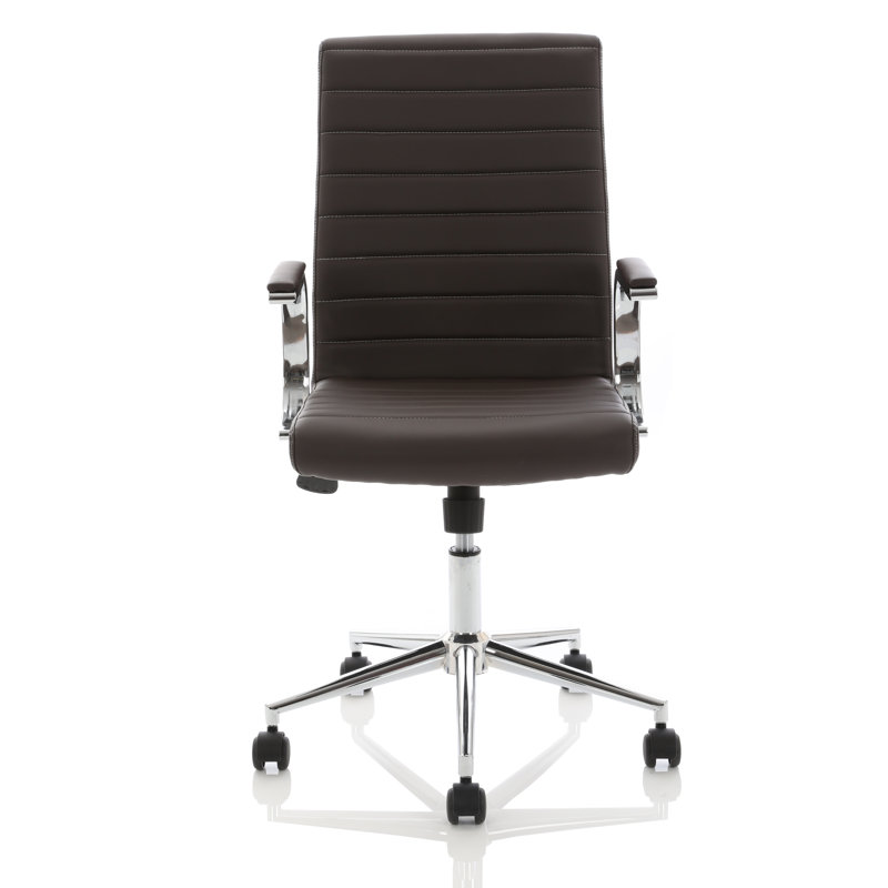 Brayden Studio Ezra Executive Chair, Brown