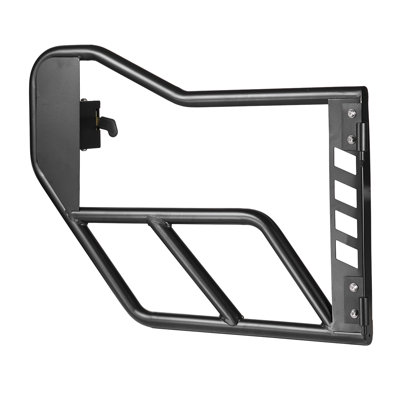 Jeep Tube Doors, 4-Door, Compatible with 2018-2026 Jeep Wrangler JL Unlimited & 2020-2026 Gladiator JT, Alloy Steel Off Road Front & Rear Tubular Half Doors with Storage Bag and Rubber Pads