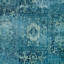 Tapis oriental turquoise / gris Evanoff-23511506