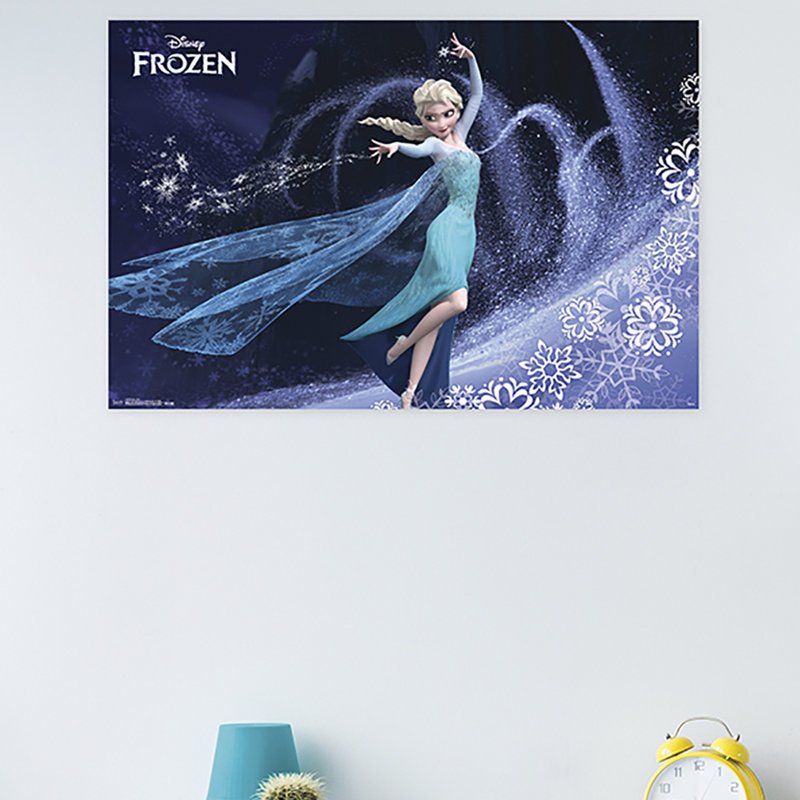 Congelé-impression sur papier de elsa