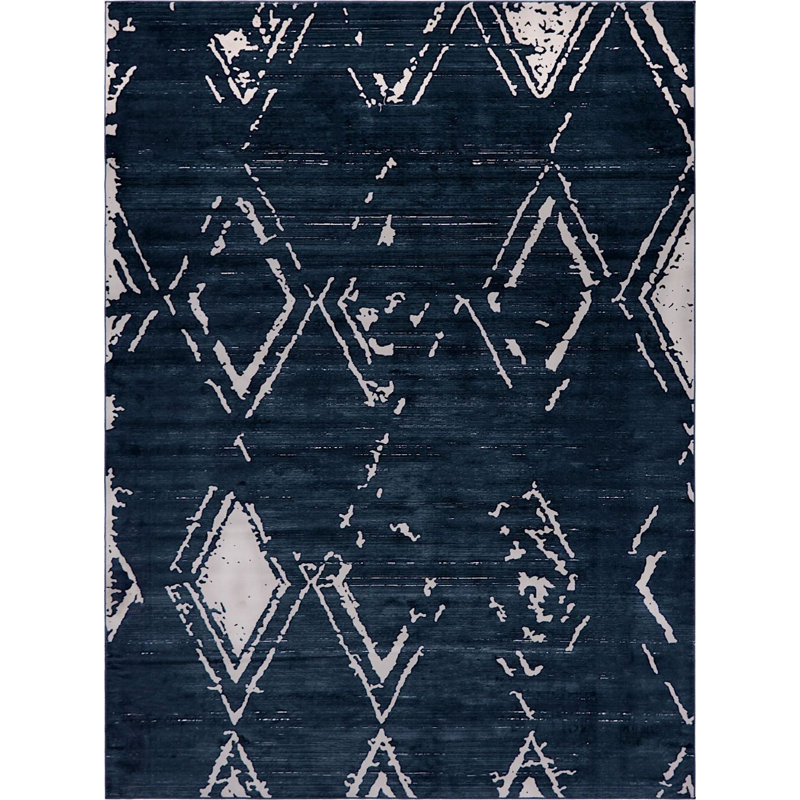 Abstract Indoor Rug, Rectangle 5' x 8'