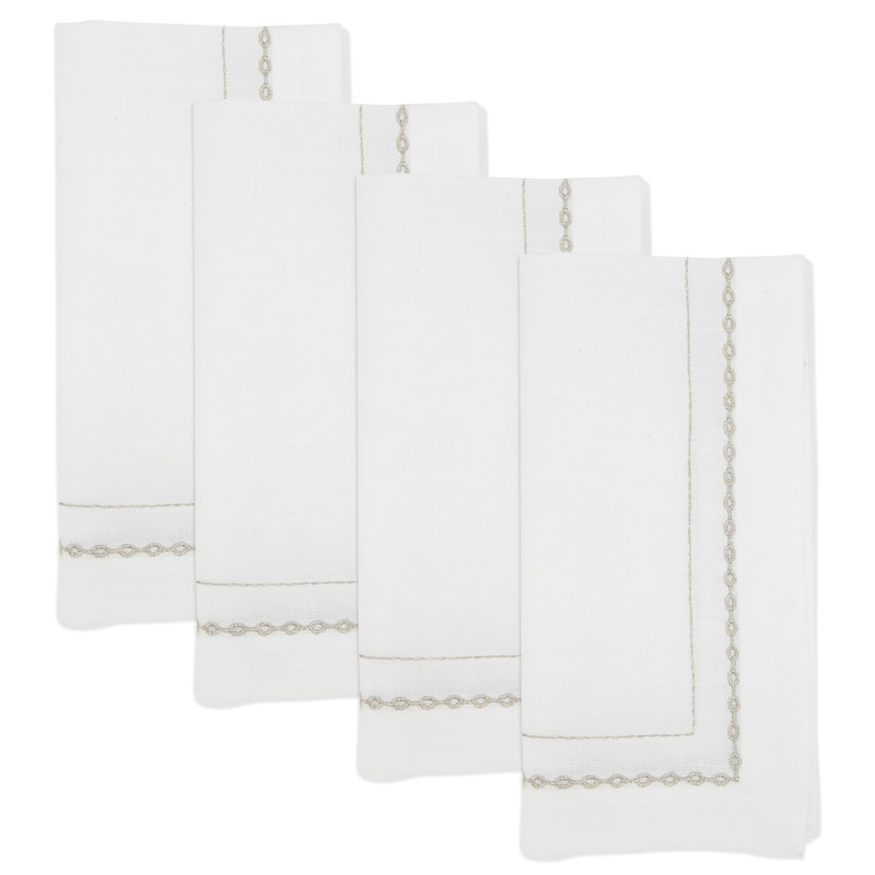 Amari Collection Polyester No Pattern Square Napkin