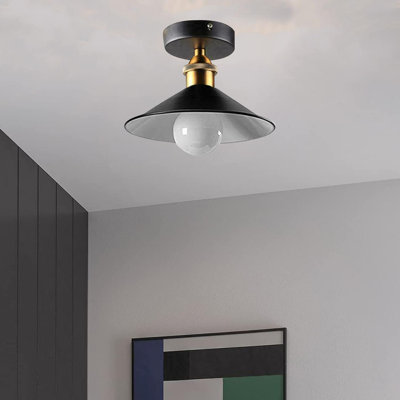 Maskell 1 - Light Black Cone Pendant