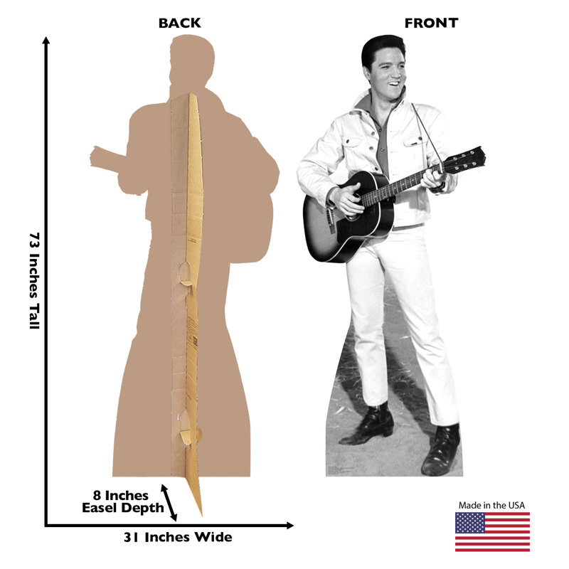 Support en carton elvis