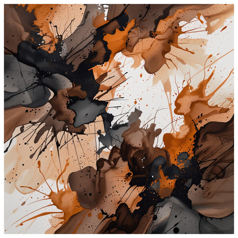 Housse de couette abstraite Abstract Art Bedding, Lit simple