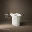 Veil Elongated Toilet Bowl With Skirted Trapway-577078728