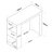 Kitchen Table With 3 Shelves