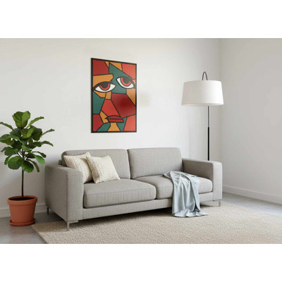 Decorative Framed MDF Painting