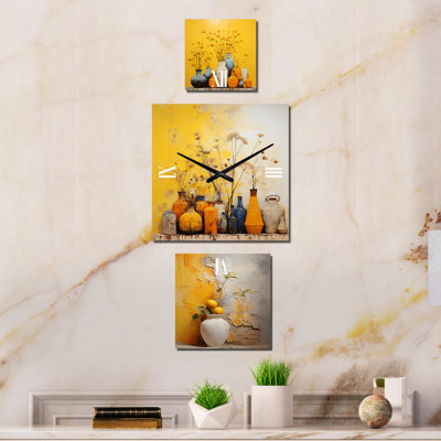 Rhyce Metal Wall Clock