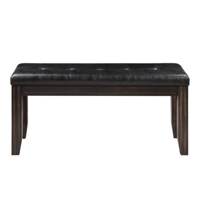Bench With Tufted Cushion