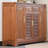 Large capacity storage shoe cabinet