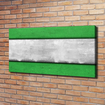 Green Wall - Wrapped Canvas Print