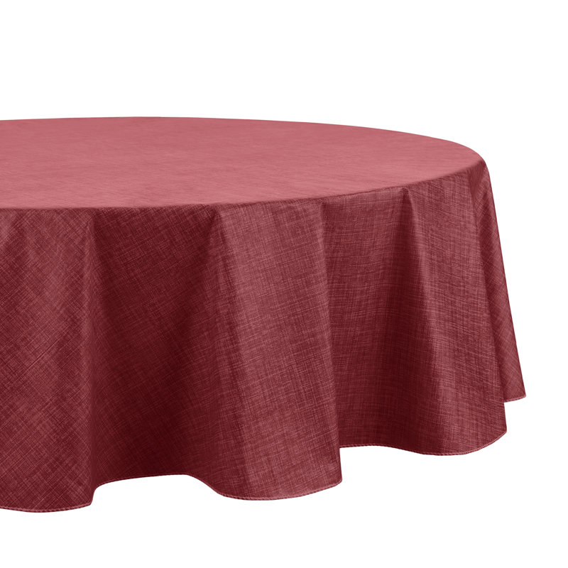 Nappe Lin, 70 po x 70 po, Brique