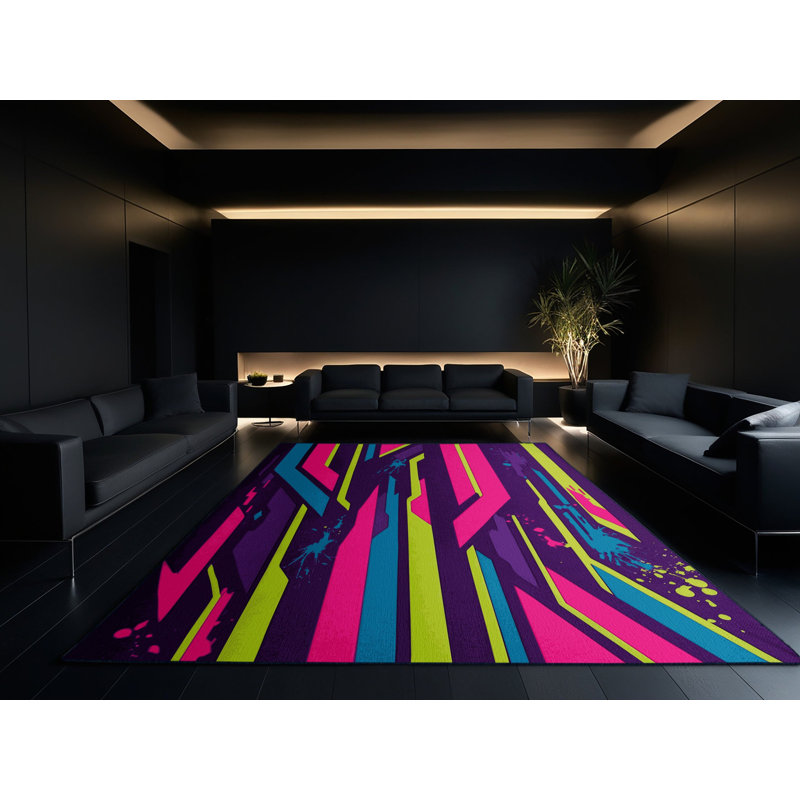 Gamma Gleam Rug, Rectangle 4' x 6'