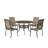 5 Piece Outdoor Patio Dining Set