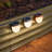 Add ons Rippled Outdoor Waterproof Solar Powered Integrated LED Deck Light Pack (Set of 4)-98230672