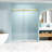 56" - 60" (W) X 76" (H) Frameless Soft-Closing Shower Door, 1/4" (6Mm) Tempered Glass Single Sliding With Explosion-Proof Coating-121059877