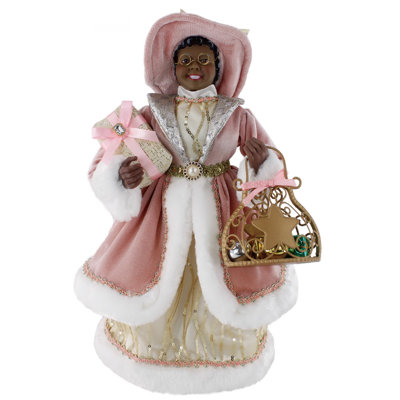 16" Ethnic Rose Gold Elegance Mrs. Claus
