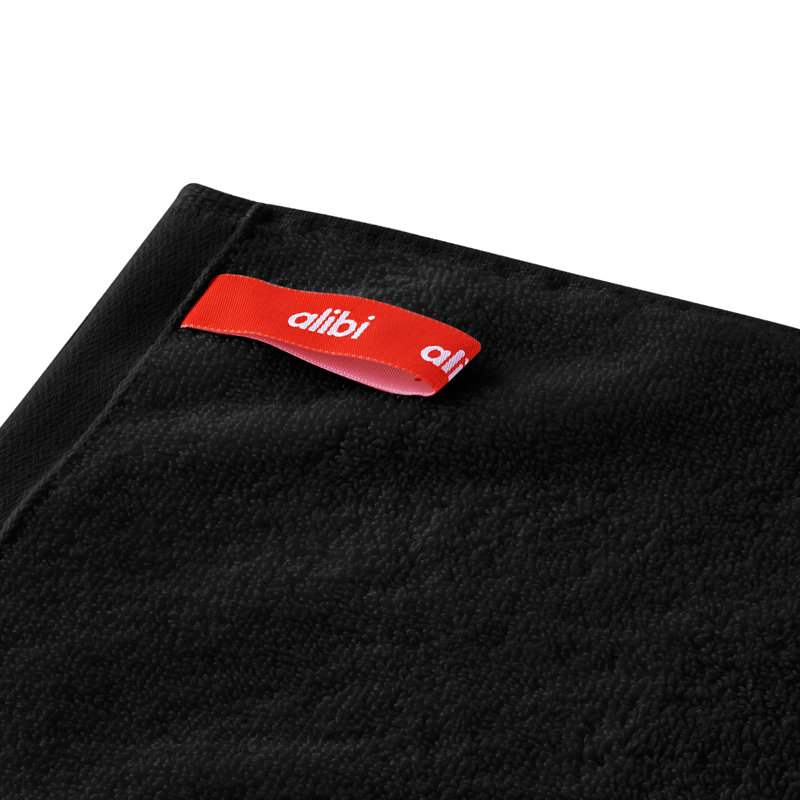 Cotton Bath Towel, Black