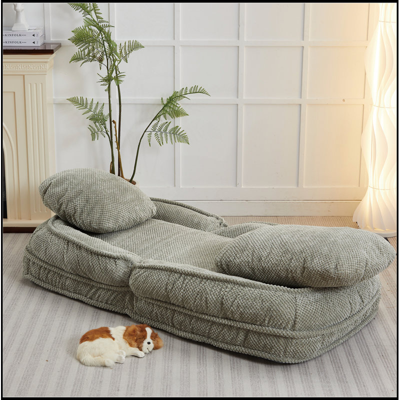 Adjustable Human and Dog Bed with High-Quality Materials for Ultimate Comfort and Space Efficiency