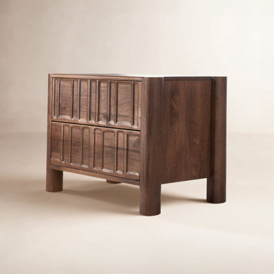 Gelsey Solid Wood 32" Nightstand