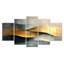 «Gold Ethereal Dream III - Minimalisme», art mural sur toile