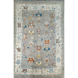 Alys: The Modern Oushak One-of-a-Kind 10'1" X 14'3" Hand Knotted Area Rug