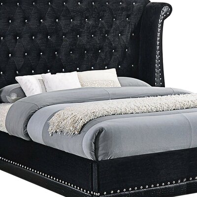 Myer Tufted Upholstered Standard Bed -  Canora Grey, DA4D26290EB3417DA23CCB48031C2CA2