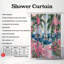 Nautical Village Art - Rideau de douche standard 1 pièce-598338368