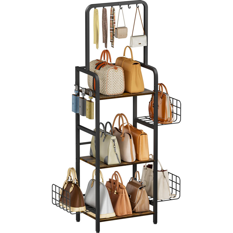 Support de rangement pour sac à main 3 compartiments