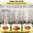 VEVOR 800 CFM 3 Speed 36 inch Ducted Insert Range Hood with Charcoal Filter and Light