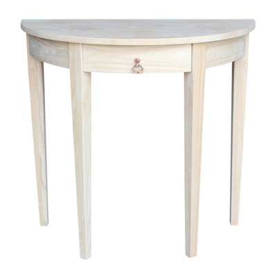 Mariana Solid Wood Top 1 End Table with Storage