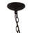 Eufaula 1 - Light Black Single Pendant