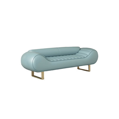 Eyvin Faux Leather Upholstered Bench