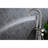Brushed Nickel Tub Filler With Seals And 9.95 Lb Weight Freestanding In Stainless Steel Drip- Design