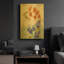 «Postcode Botanical» par Jean Plout, art mural en métal doré, 16 po x 24 po-929941835