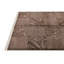 Tapis brun chocolat Jacinto