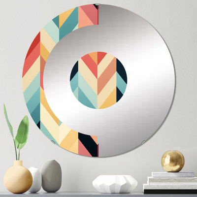 Miroir mural Tribal Fusion