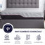 Matelas pour enfant en mousse de latex à refroidissement rapide 11 pouces Renew-795455103