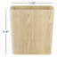 Wilo Solid Wood 2.5 Gallon Waste Basket