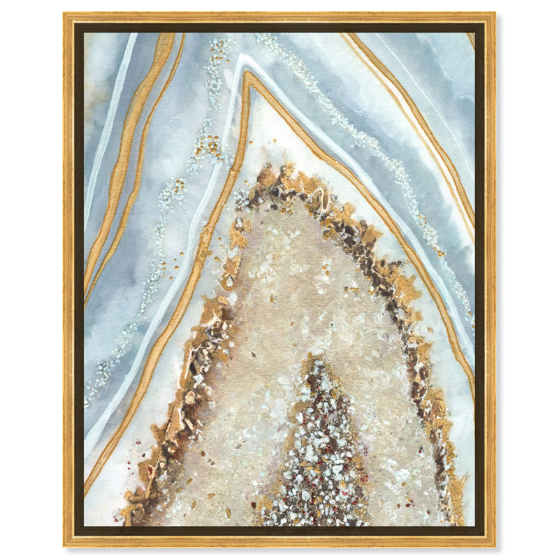 Clarity Art, Gold Framed, 21" H x 17" W