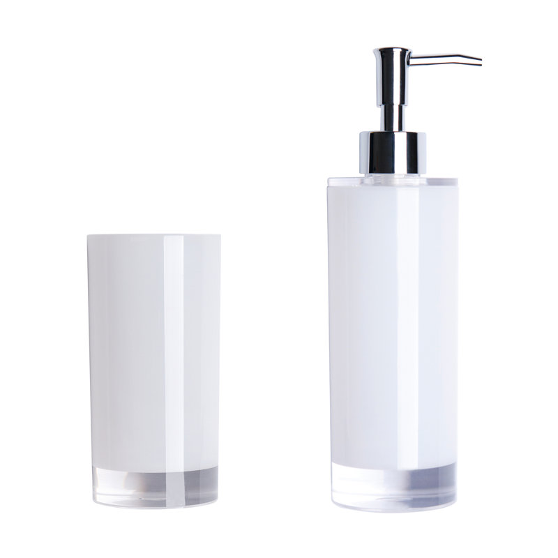 Spa Bathroom Accessory Set, White