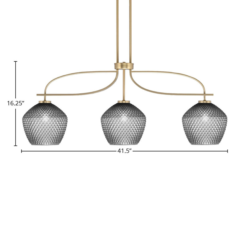 Warsame 3 - Light Kitchen Island Pendant