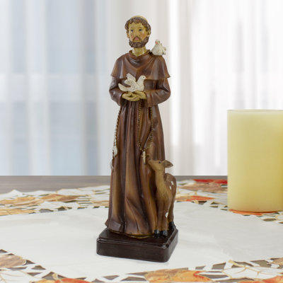 12.5" St. Francis of Assisi Religious Figurine