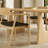 Simple Rectangular Solid Wood Dining Table Sets-110376814