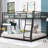 Ariatna Metal Floor Bunk Bed Over