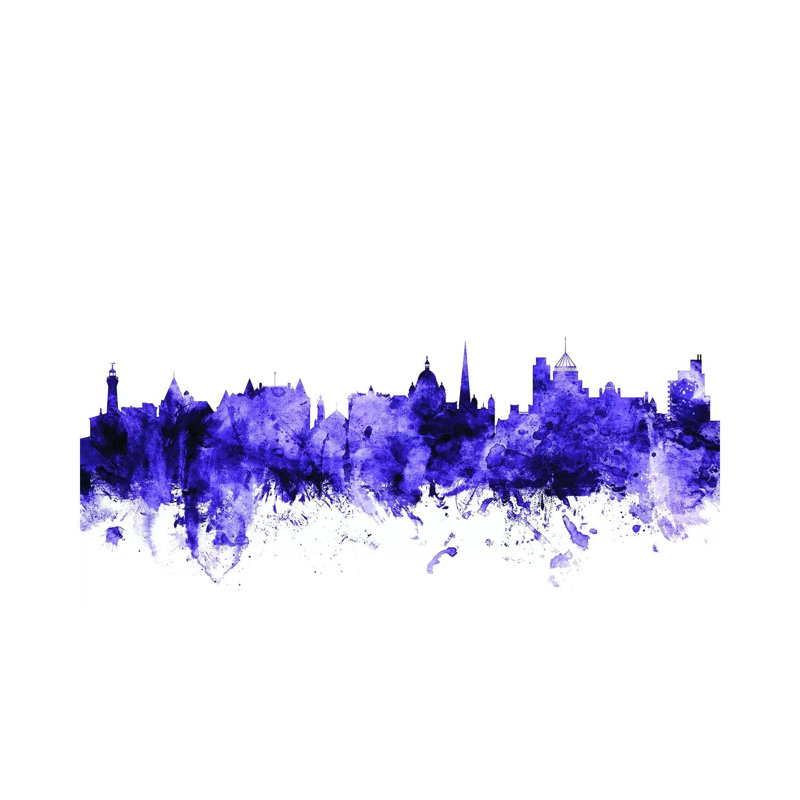 Victoria, Canada Skyline by Michael Tompsett - Wrapped Canvas Gallery-Wrapped Canvas Giclée, 20.32 cm H x 30.48 cm W
