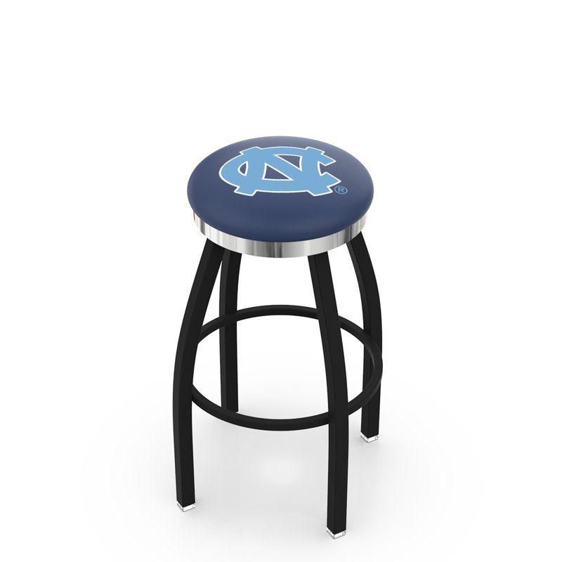 NCAA 36" Swivel Bar Stool, North Carolina